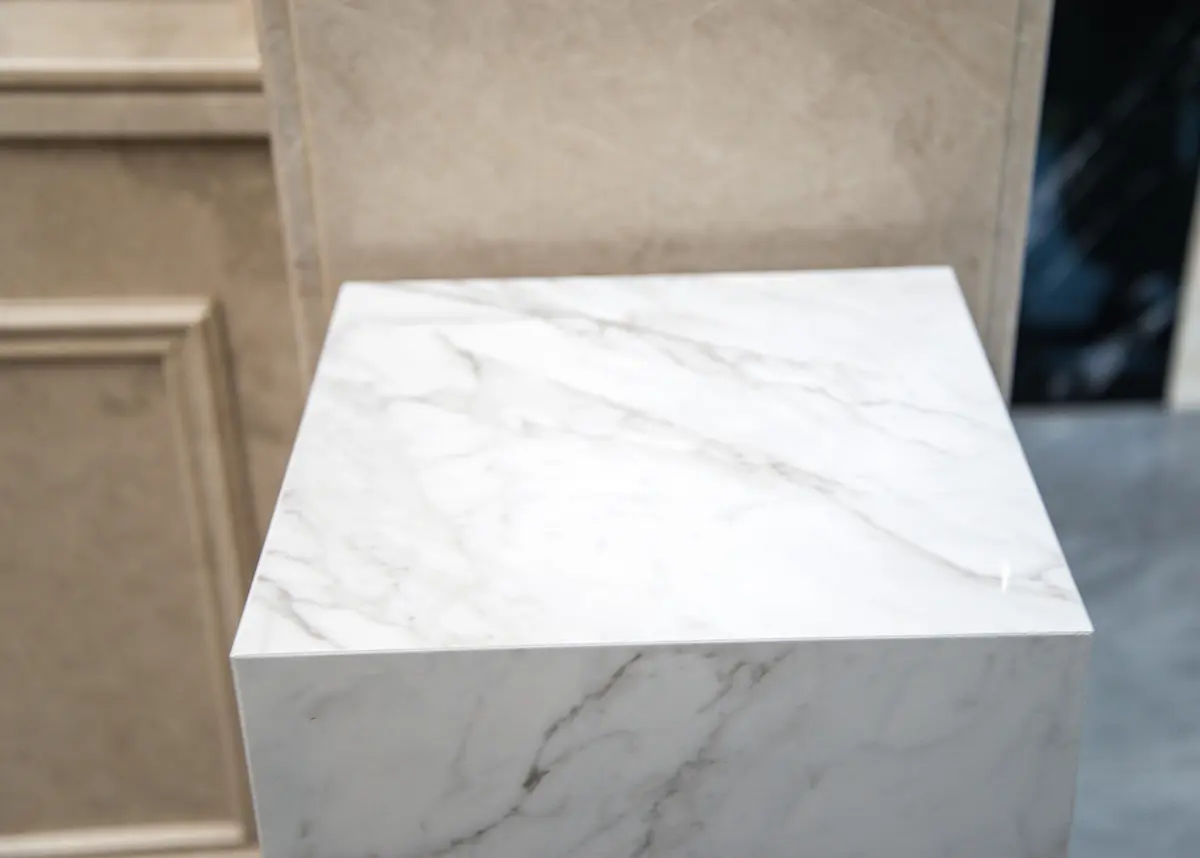 Snow White sintered stone surface