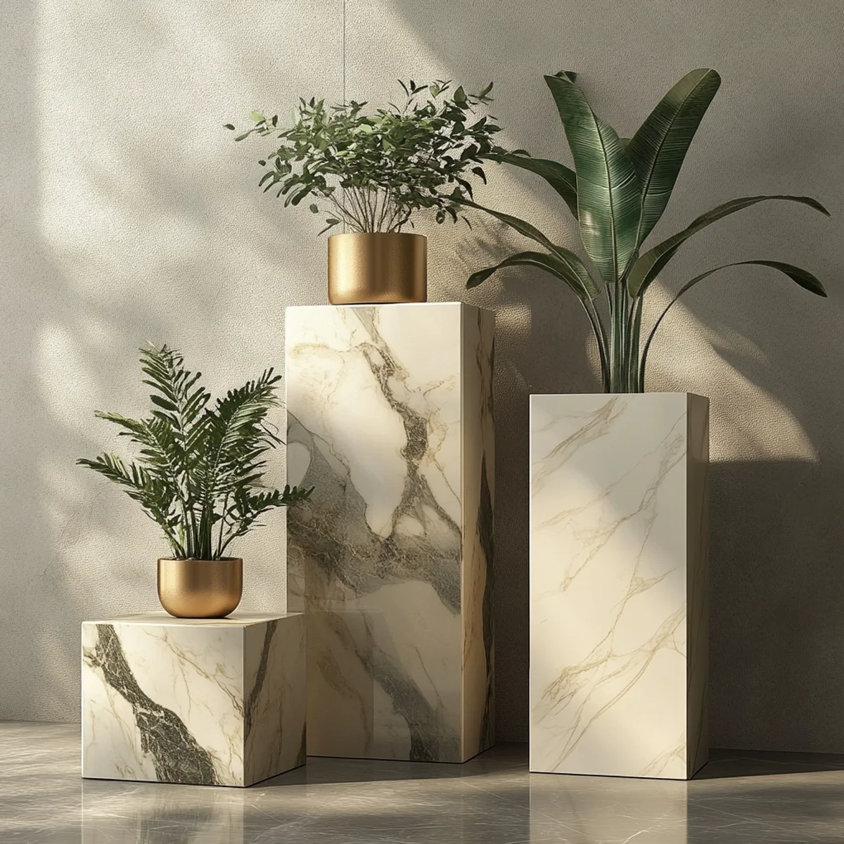 Living room · plants & objects