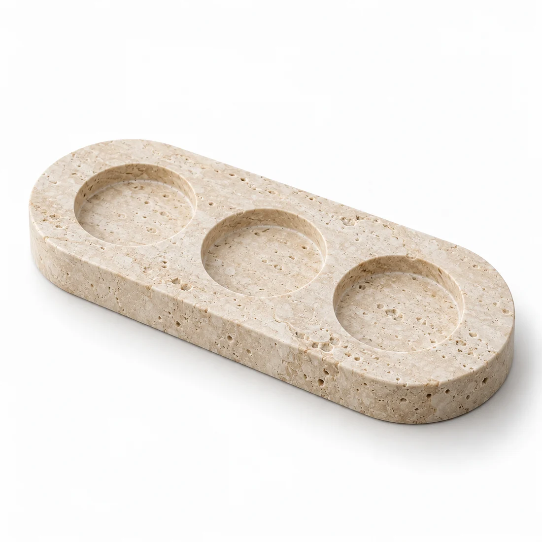 Scent Flight Tray, design reference for valet and fragrance display; sample approval required